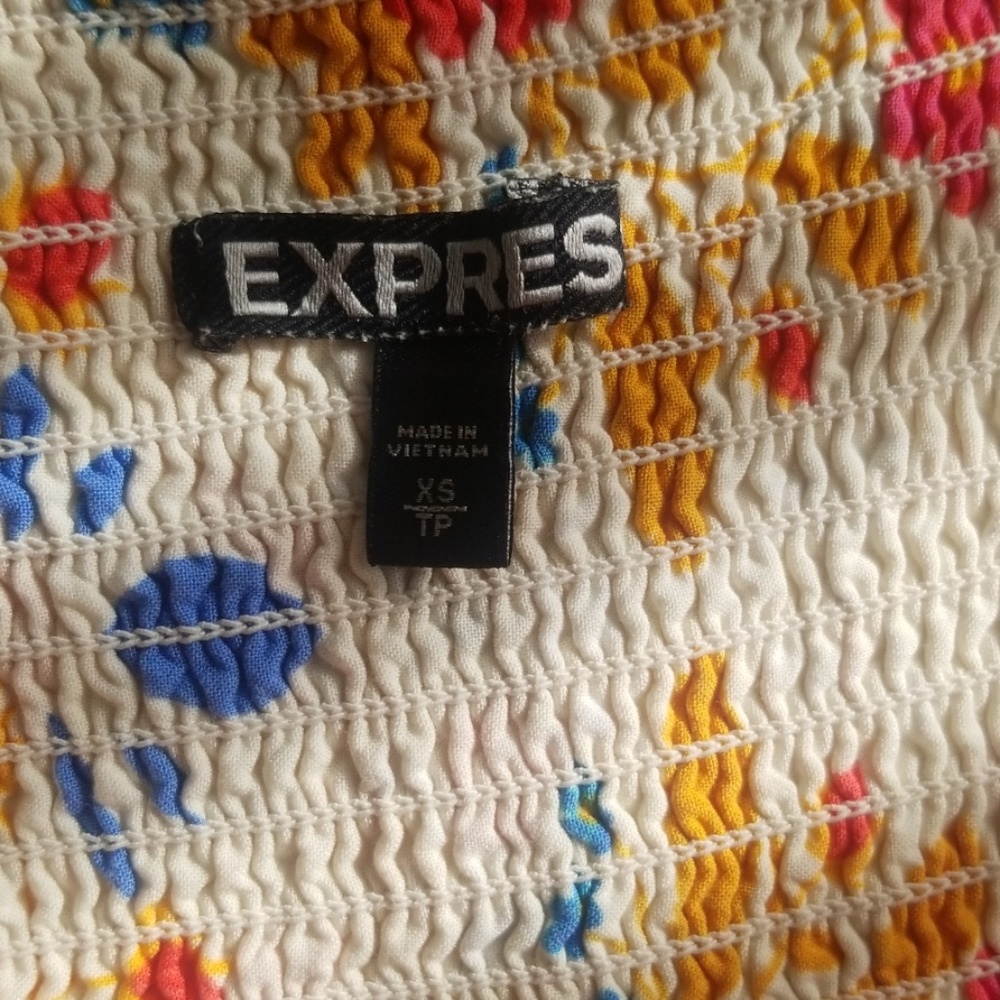 Express Floral Summer Dress with Pockets - Picture 6 of 6